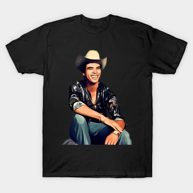 Chalino Portrait T-Shirt by BrickG